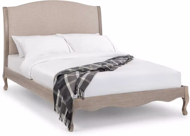 Cheshire Premium Spruce Double Bed in Beige, W/D/H: 135 x 190 cm