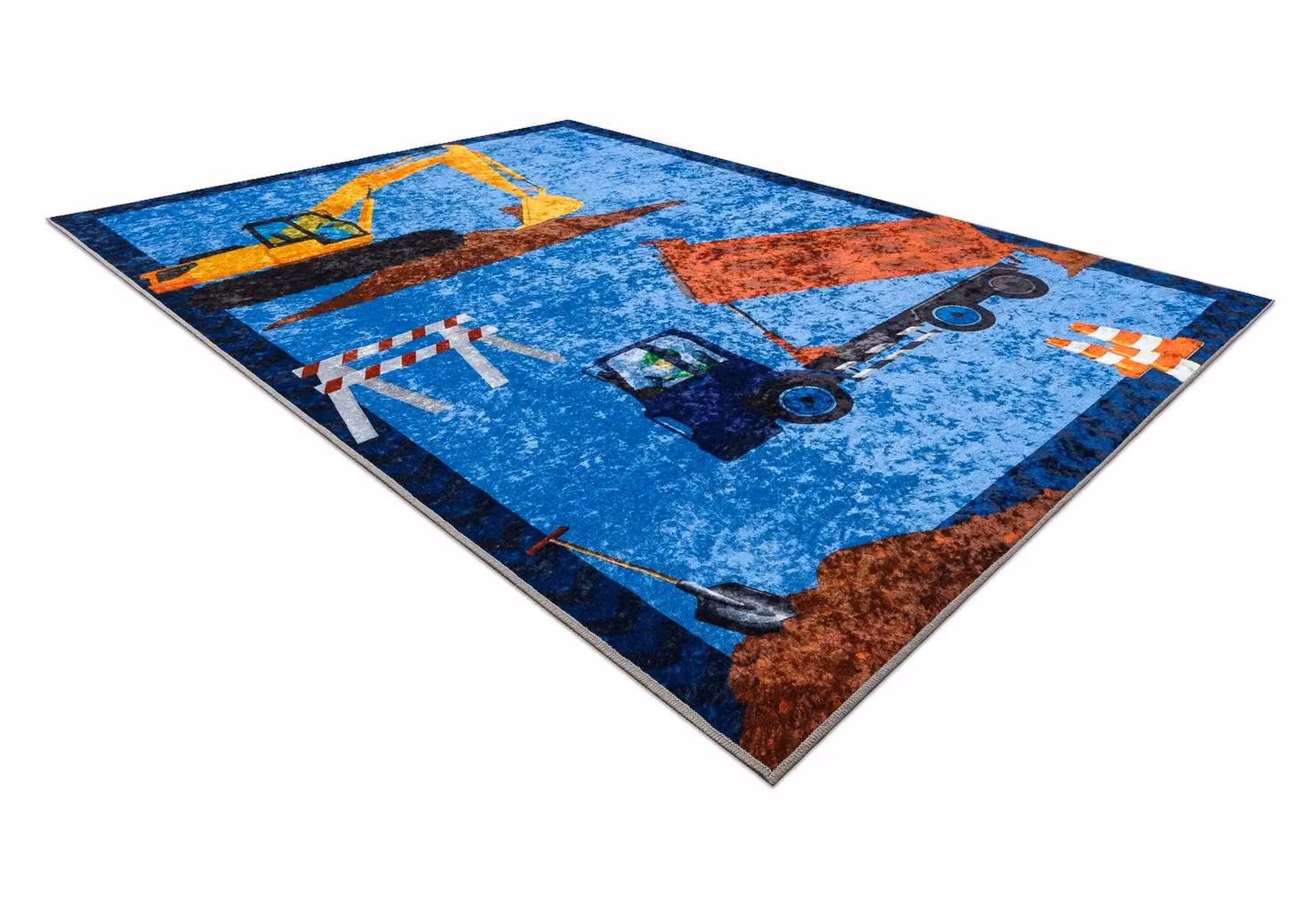 RugsX Junior Kids Motif Rug in Blue, W: 200 cm, L: 290 cm – 4