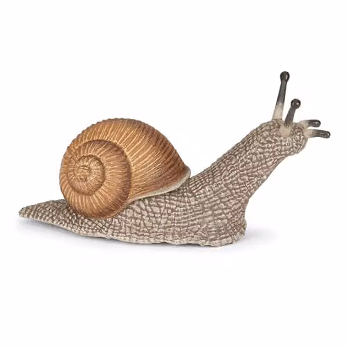 Papo Snail Figurine, Brown and Multicolour Garden Animals Collection Mini Animal Toy – 1