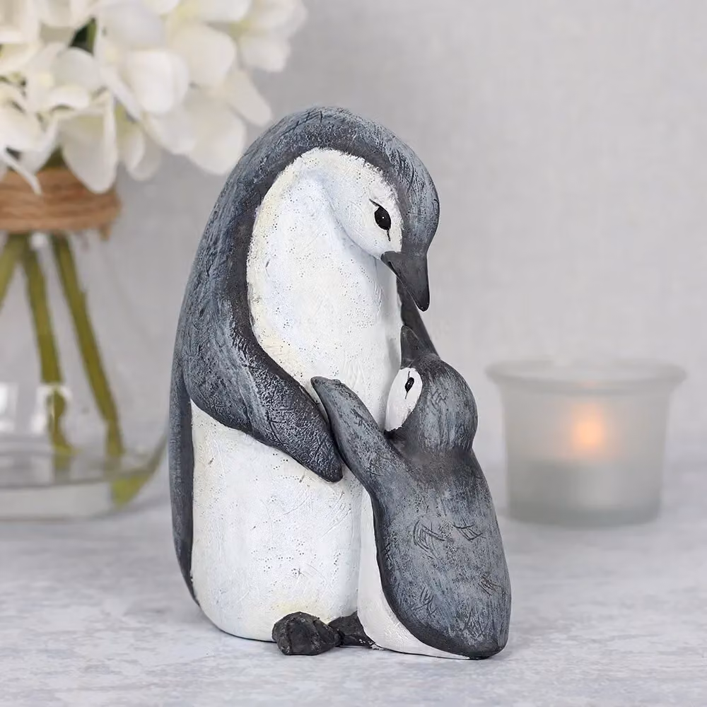 Something Different Mum Waddle I Do Without You Penguin Ornament in Grey – 2