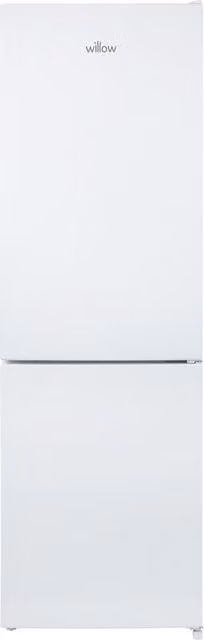 Willow Total No Frost 231L Bottom Freezer Fridge White