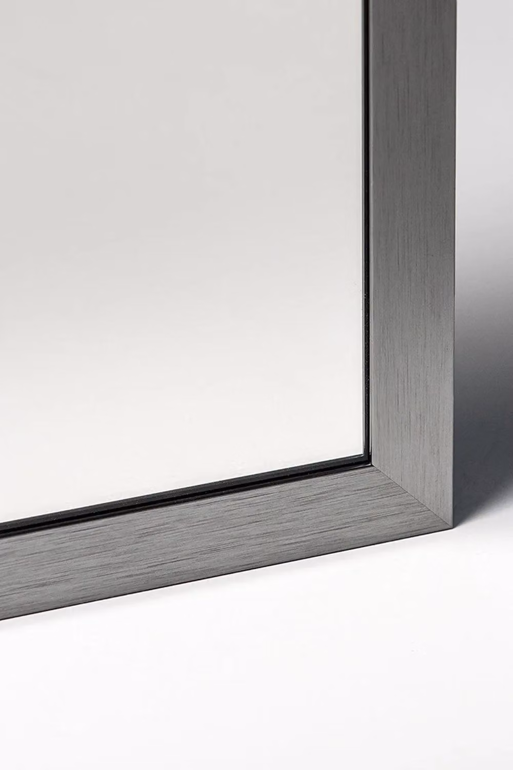 Nielsen Design Star Metal Rectangle Wall Mirror in Grey, W/H: 50 x 150 cm – 3