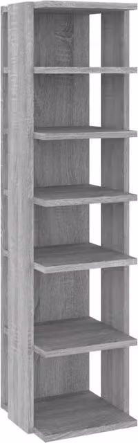 Berkfield Home Grey Sonoma Shoe Rack, W/D/H: 27.5 x 27.0 x 102.0 cm – 1