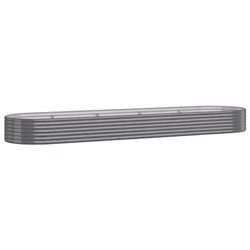 vidaXL Raised Garden Bed in Brown Steel – 1