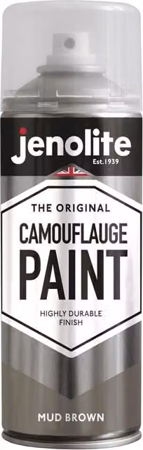 Jenolite Opaque Matt Camouflage Paint in Brown