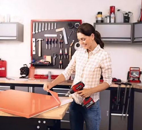 Einhell TE-HA 18 Li-Solo Cordless Hot Air Gun, Red – 3