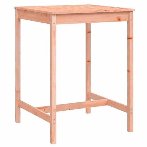 vidaXL Square Garden Table in Brown Solid Douglas Wood, W/D/H: 82.5 x 82.5 x 110 cm – 1