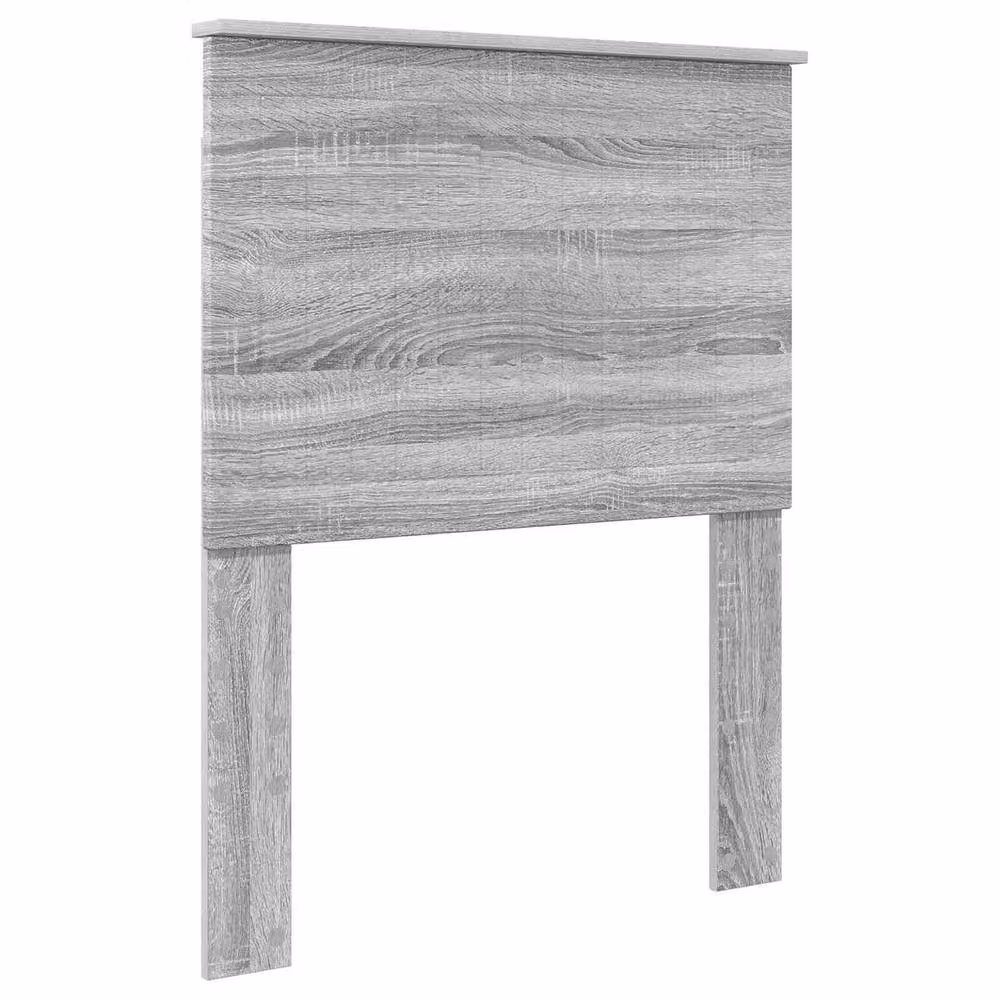 Berkfield Home Sonoma Bed Frame in Grey Solid Pine Wood, W: 75 cm, L: 190 cm – 2