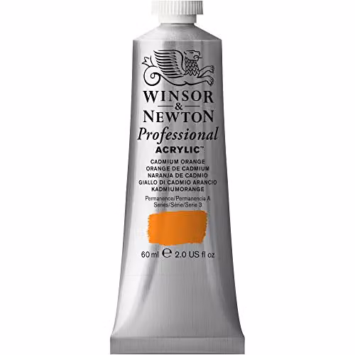 Winsor & Newton Professional Acrylic Colour Cad Orange 60 ml