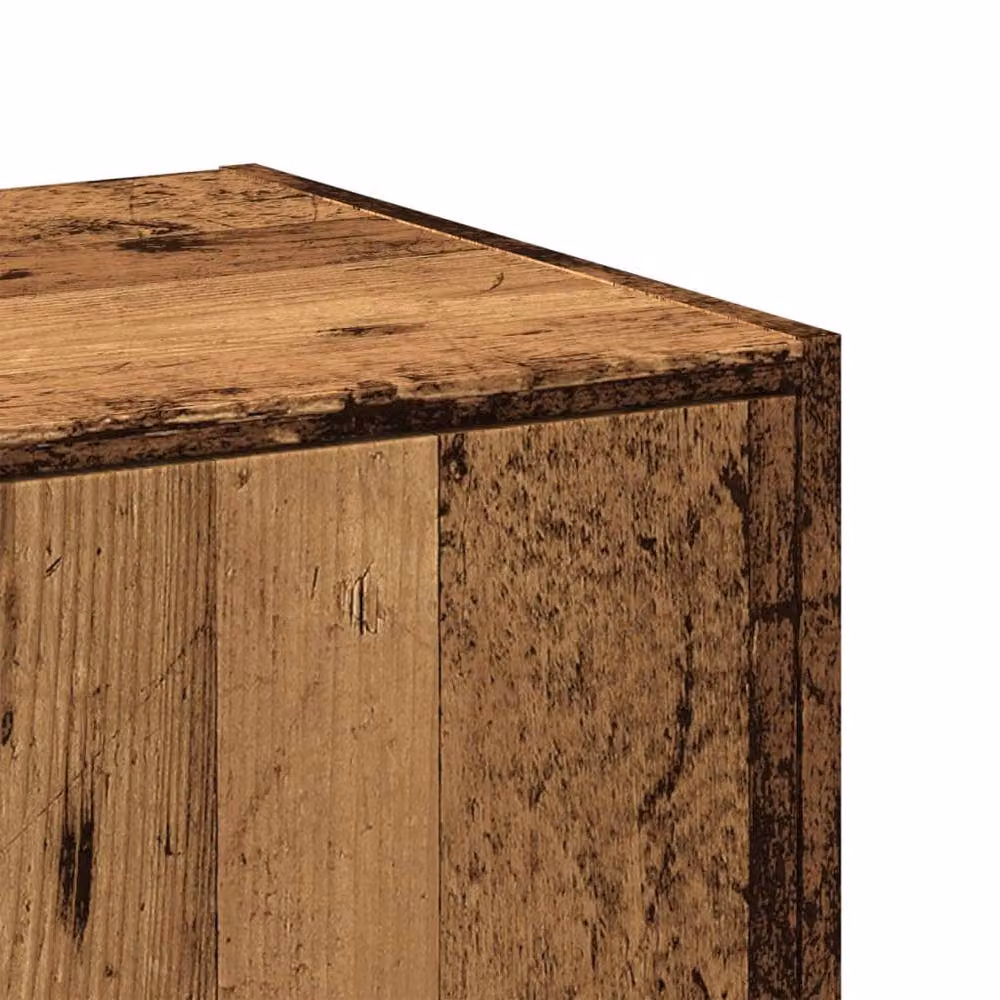 Berkfield Home Elegant Apothecary Cabinet in Old Wood Brown, W: 40 cm, D: 41 cm, H: 174.5 cm – 3