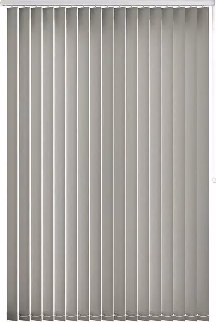 Terrys Kensington Plain Made to Measure Blackout Vertical Blind in Grey