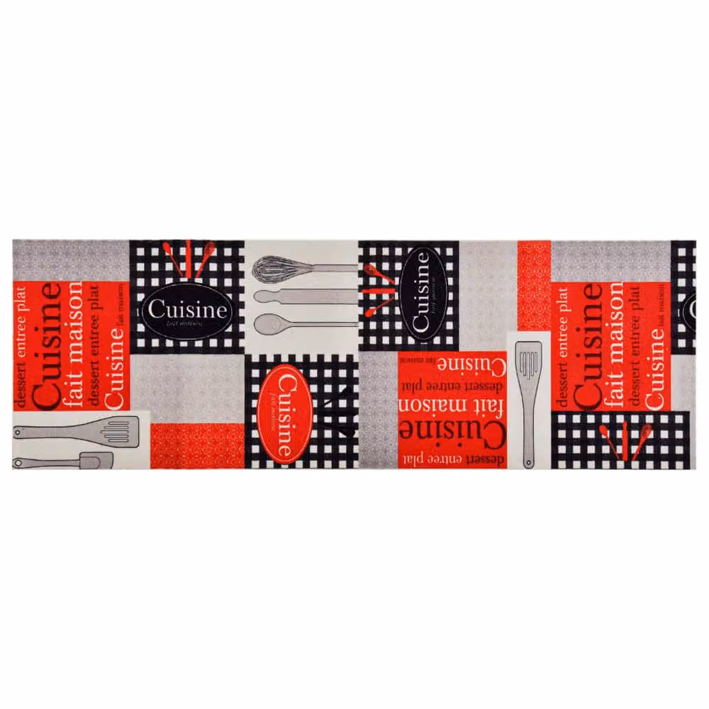 Berkfield Home Washable Multicolour Kitchen Floor Mat, W/D/H: 60 x 180 cm – 3