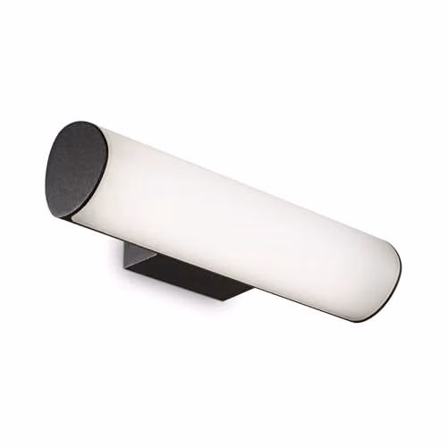 Netlighting Etere LED Bathroom Over Mirror Wall Light, Black, 1150Lm, 3000K, IP44