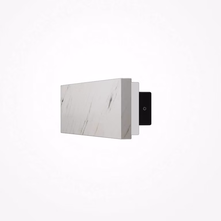 Netlighting Basic Texture LED Dimmable Flush Wall Lamp in White