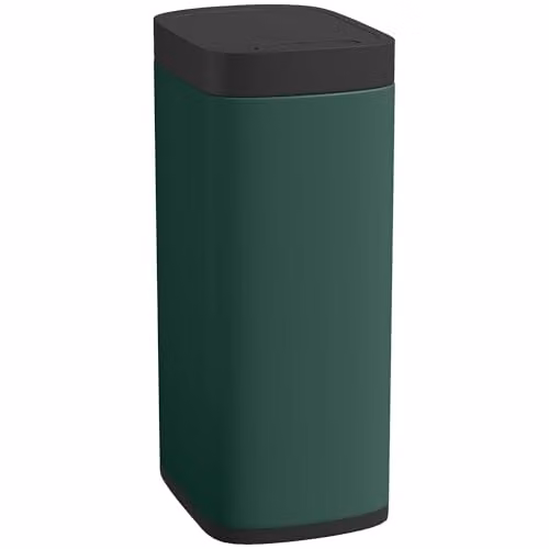 HOMCOM 50L Automatic Sensor Bin, Touchless Battery Operated, Green, W: 35.5 cm, D: 26.5 cm, H: 68.0 cm – 1