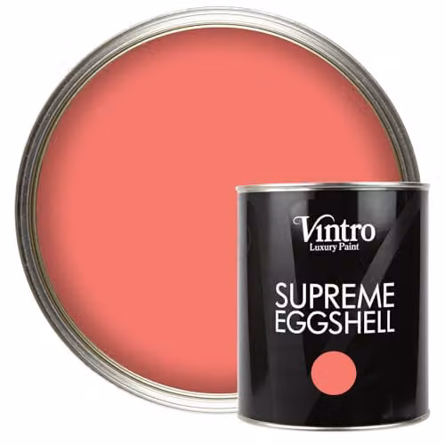 Vintro Blush Pink Marilyn's Blush Eggshell Paint for Walls, Wood and Trim, 1 Litre