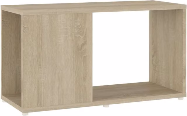 Berkfield Home TV Cabinet in Sonoma Oak, W/D/H: 60 x 24 x 32 cm – 1