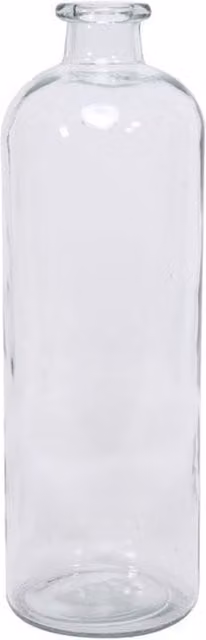 Kingsbury Gifts Tall Clear Glass Decorative Stem Vase for Tabletop Displays