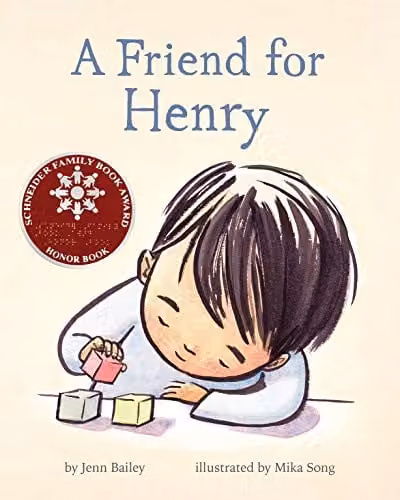 A Friend for Henry by Chronicle Books, Multicolour Children's Friendship and Autism Awareness Book