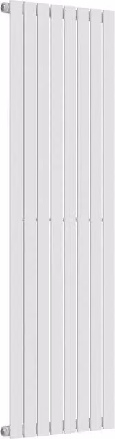 Lux Heat White Flat Vertical Single Panel Designer Radiator H 160 cm x W 56 cm