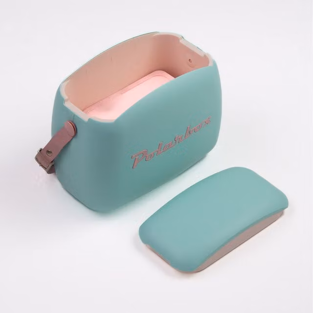 Polarbox Retro Coolbag in Turquoise
