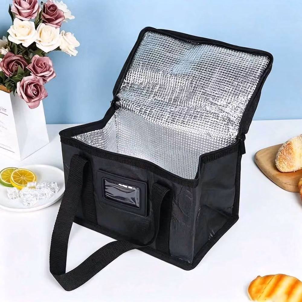 EONLION 28L Portable Cooler Bag and Picnic Tote in Black, W: 35 cm, D: 23 cm, H: 26 cm – 3