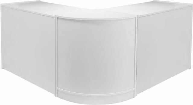 Monster Shop Zodiac Shop Counter and Retail Display Set in White, W/D/H: 120 x 60 x 90 cm