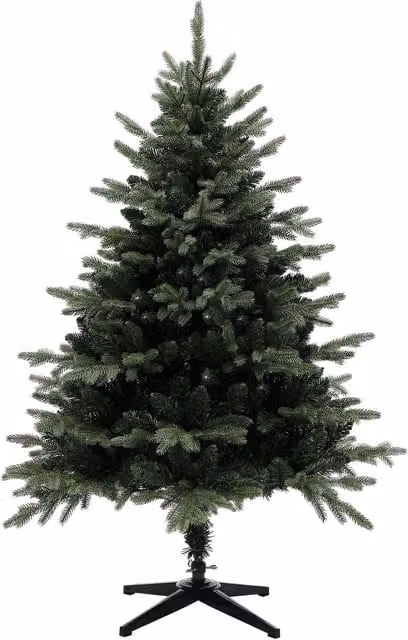 HOMCOM Green Artificial Spruce Christmas Tree with Multicolour Branches – 1