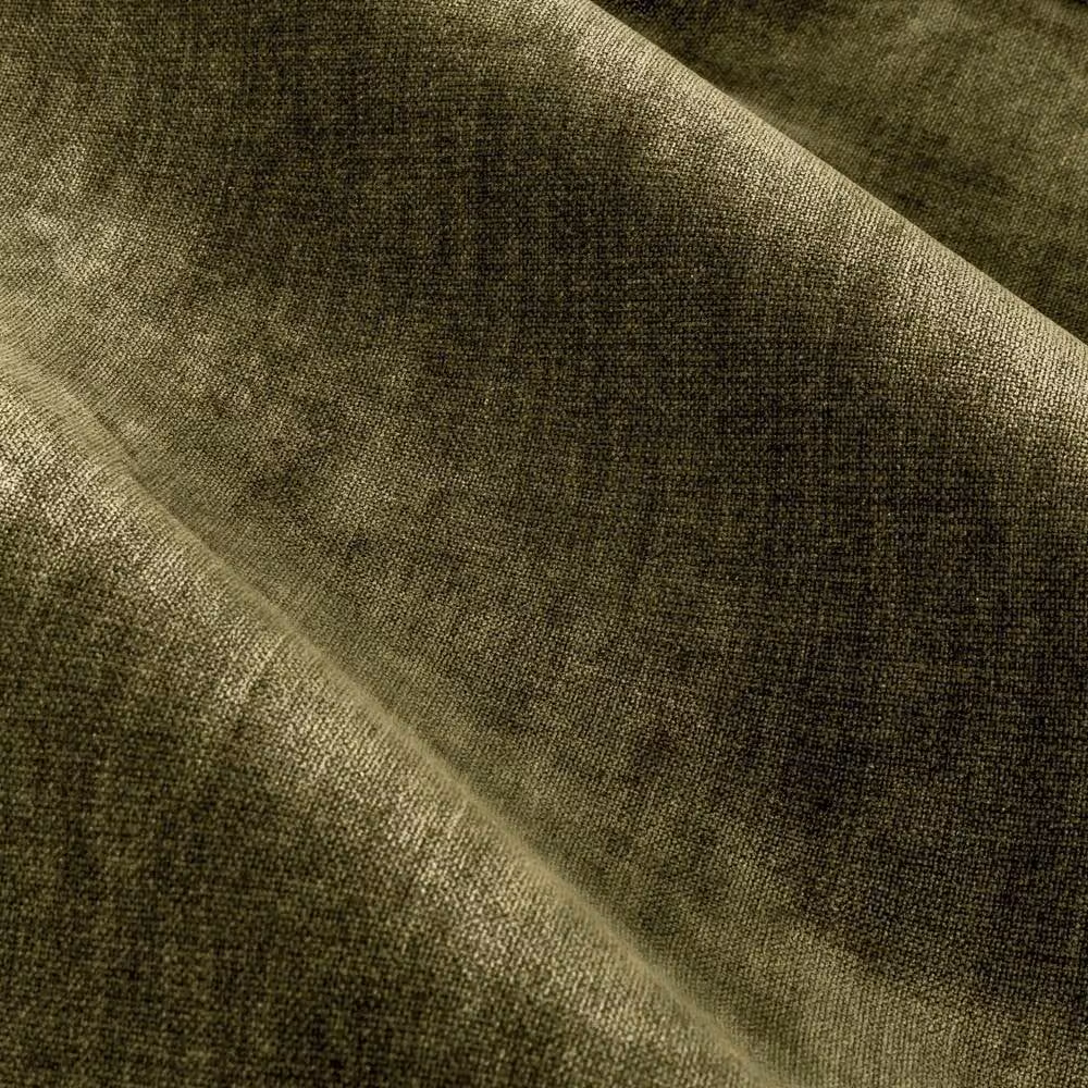 Yard Heavy Chenille Blackout Eyelet Curtain Pair in Green, Width: 168 cm, Drop: 137 cm – 4
