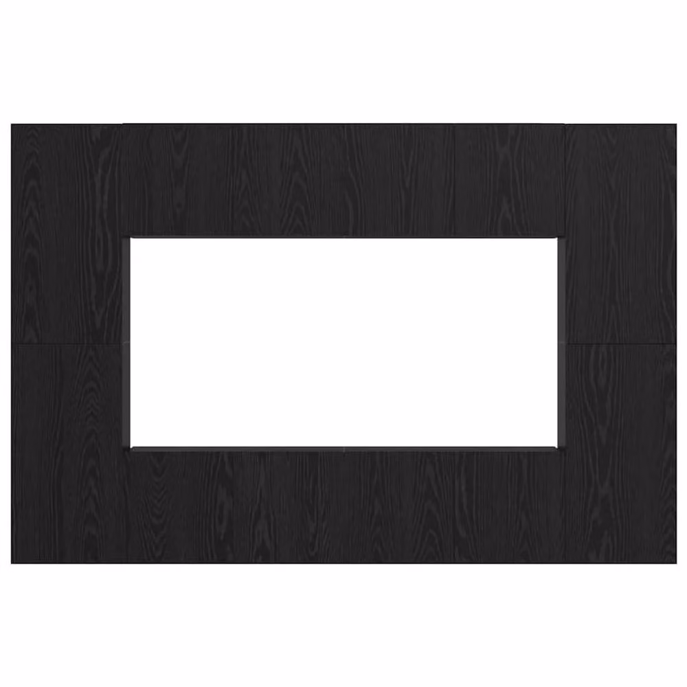 Berkfield Home Modern Black Oak TV Cabinet, W/D/H: 181 x 30 x 120 cm – 3