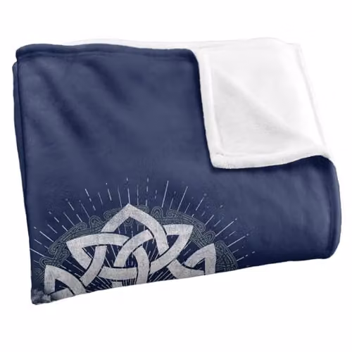 LOGOVISION Lord Of The Rings War Of The Rohirrim Wulf Sword Point Super Soft Fleece Throw Blanket, Multicolour, W: 91 cm, D: 147 cm – 2