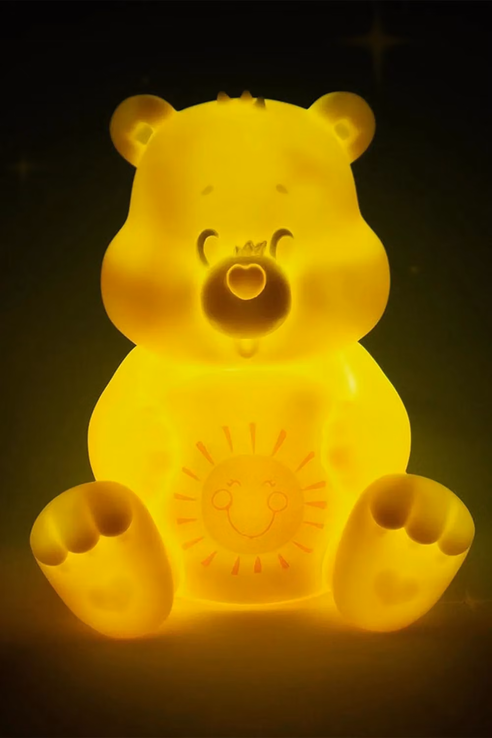 Fizz Creations Care Bears Multicolour LED Mood Light with Iconic Belly Badge – 3