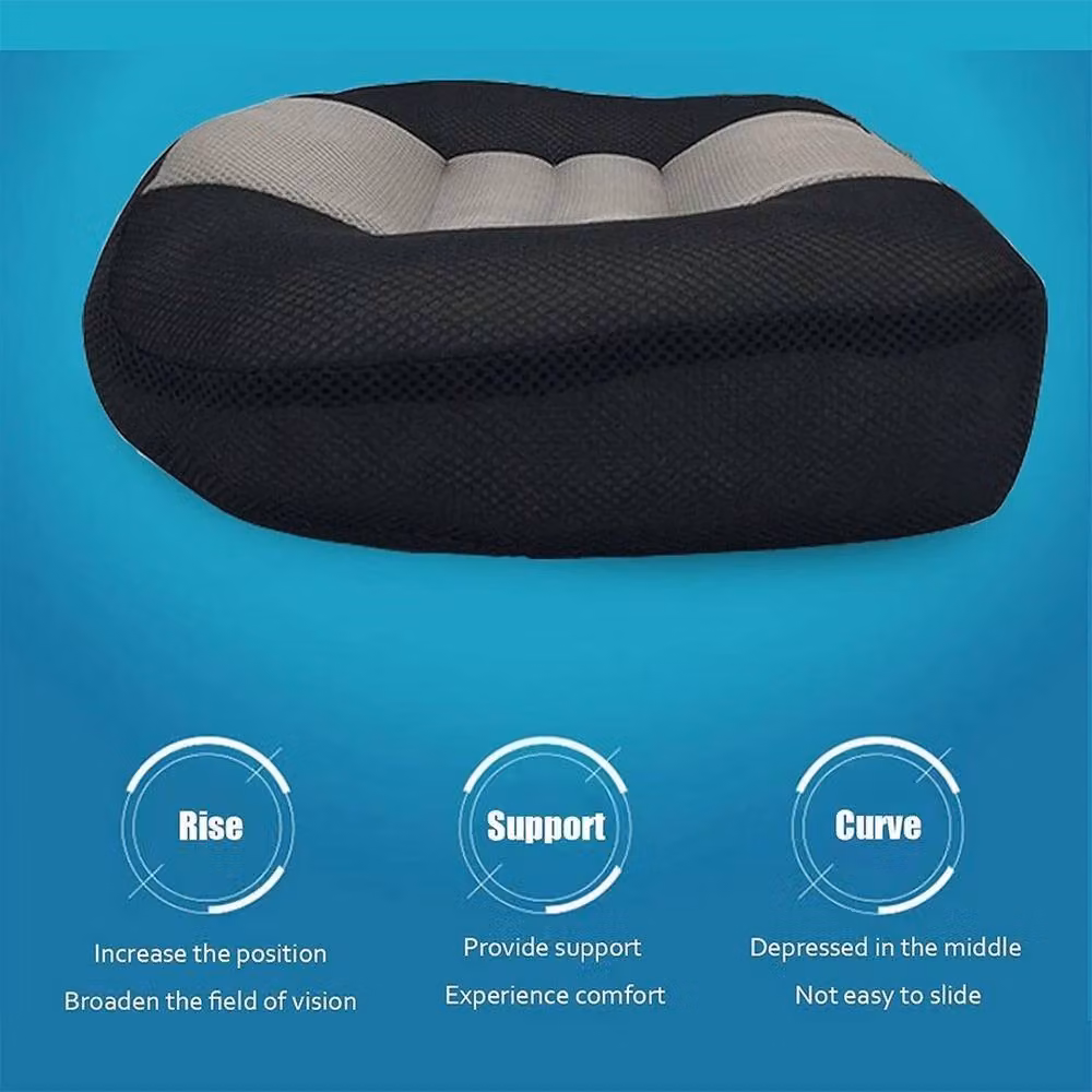 NESTLUNE Car Driver Seat Cushion for Fatigue Relief in Black, W/D/H: 190 x 100 x 10 cm – 5