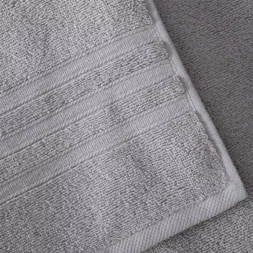 Catherine Lansfield Zero Twist Cotton 6 Piece Towel Bale Set in Silver Grey – 2