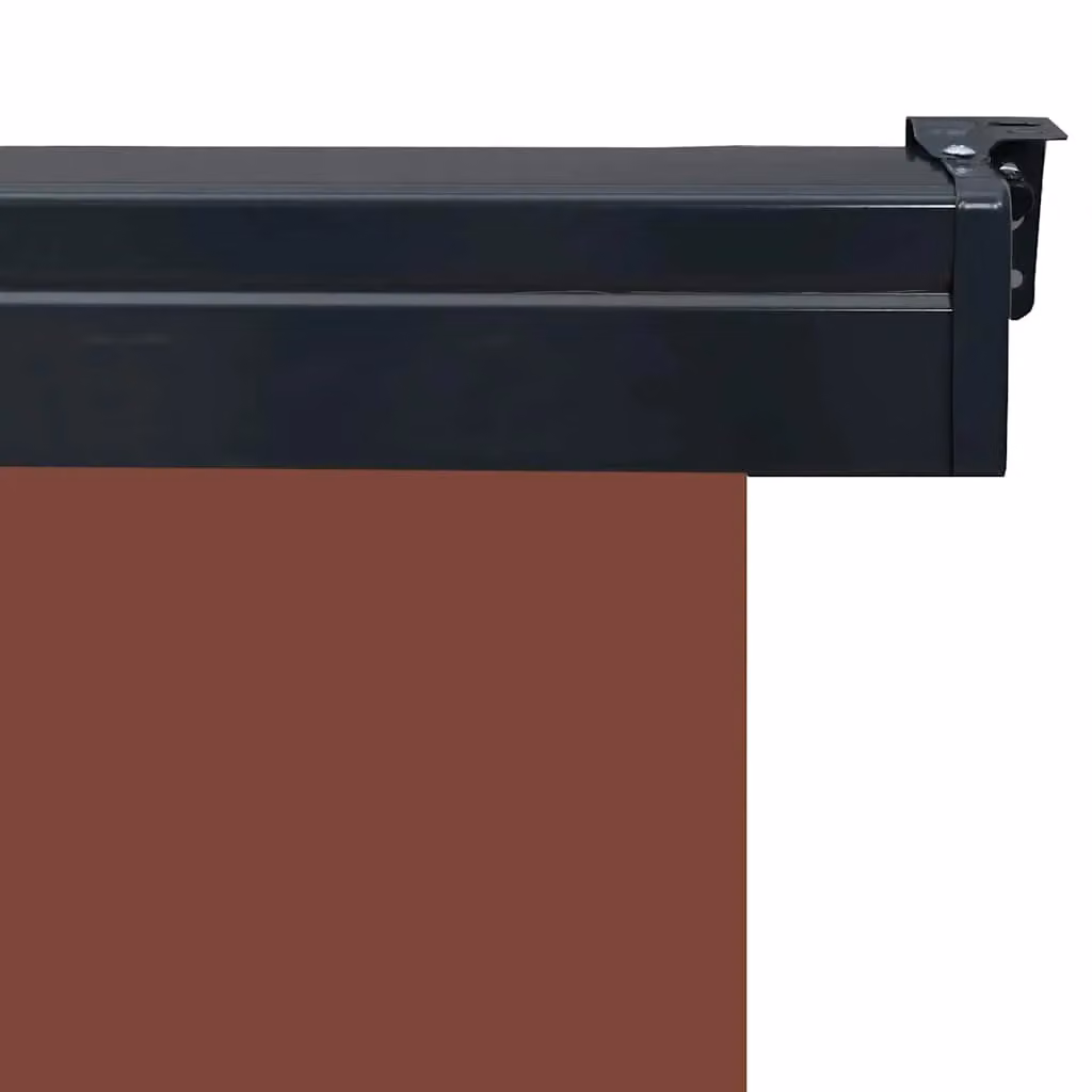Berkfield Home Balcony Side Awning in Brown, W/H: 85 x 250 cm – 5