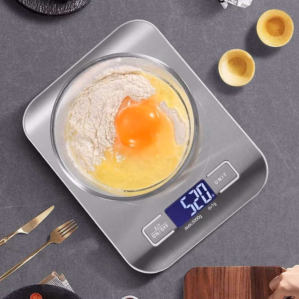 SPETLEK Silver Digital Electronic LCD Pocket Scale with 10kg Capacity and Stainless Steel Design – 2