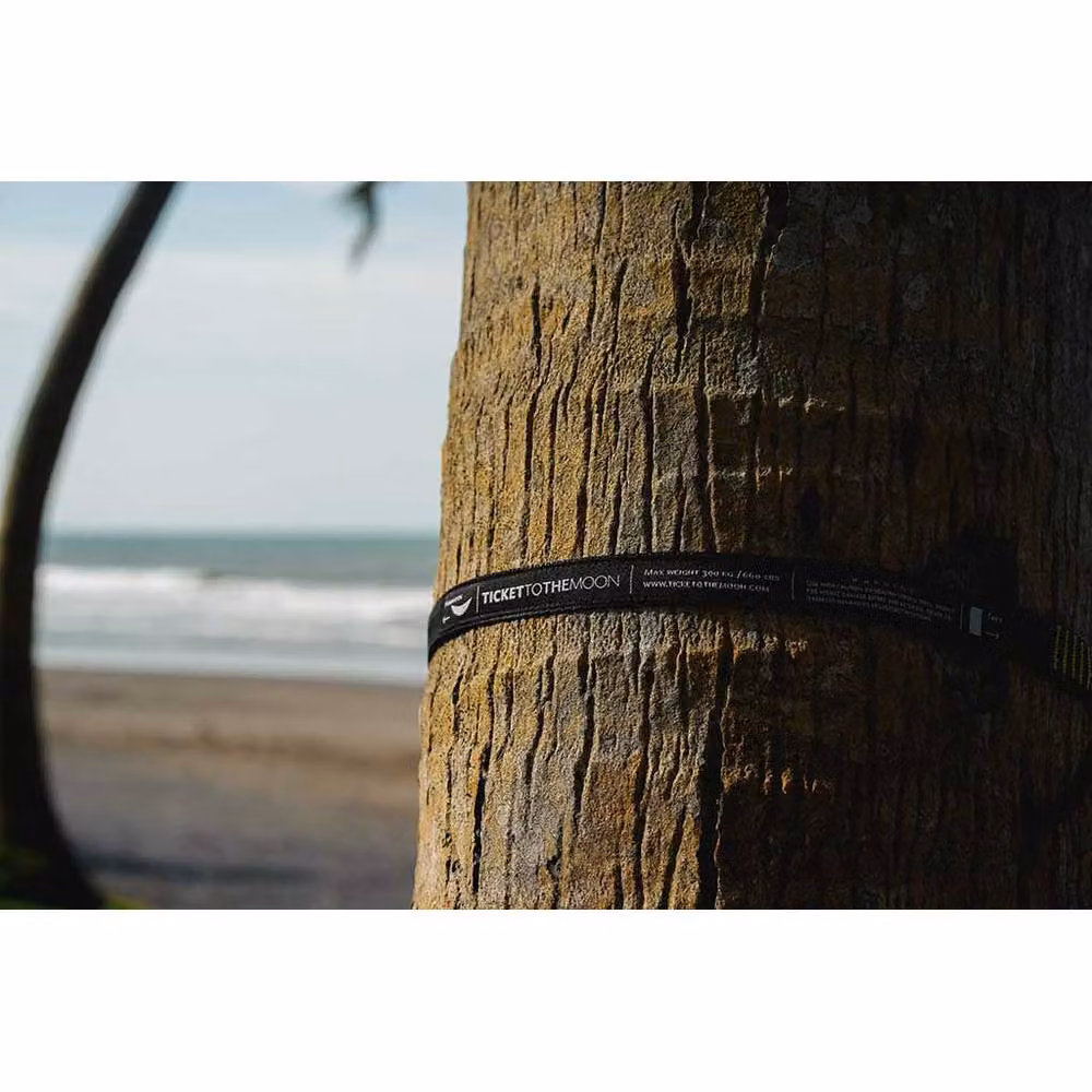 Ticket To The Moon MoonStraps Hammock Setup Set of 2 in Black – 8