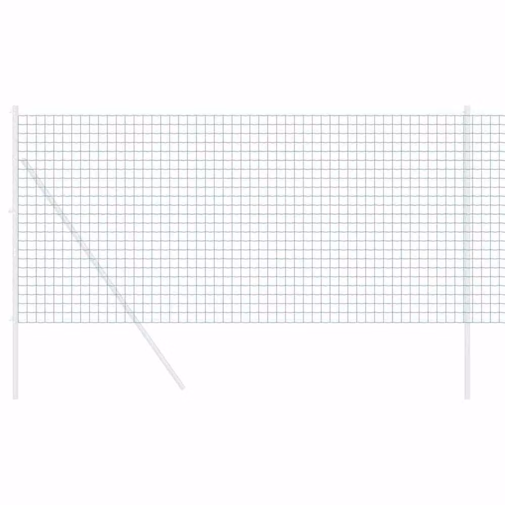 Berkfield Home Euro Fence Green Steel and PVC Coated Rectangular Fencing, W: 2 m, H: 1 m – 3