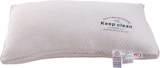 Livingandhome Breathable Soft Anti-Collapse Pillow in White