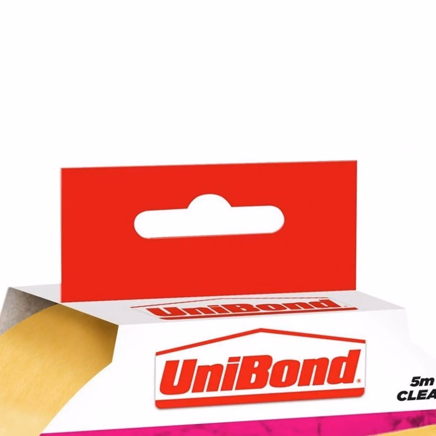 UniBond Double-sided Transparent Tape, Width: 38 mm, Length: 5 m – 2