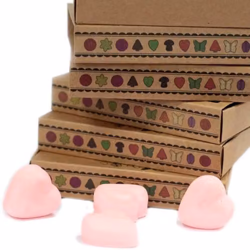 Ancient Wisdom Dragon's Blood Wax Melts, Box of 6, Pink – 3
