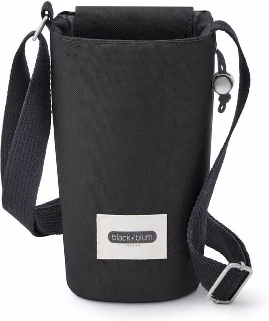 Black + Blum Insulated Polyester Bottle Bag in Black – 1