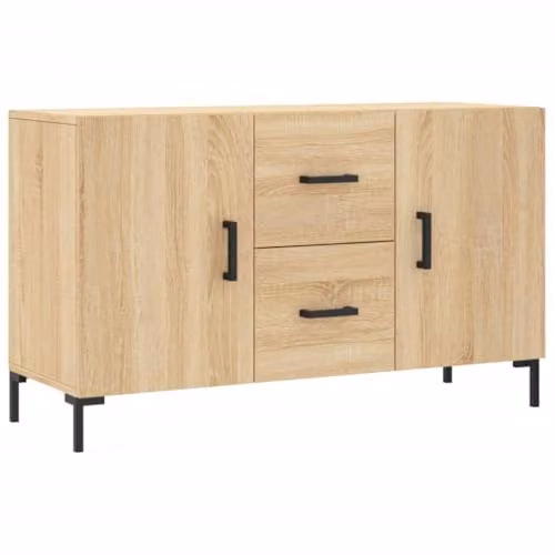 vidaXL Modern Sideboard in Brown, W/D/H: 100 x 36 x 60 cm