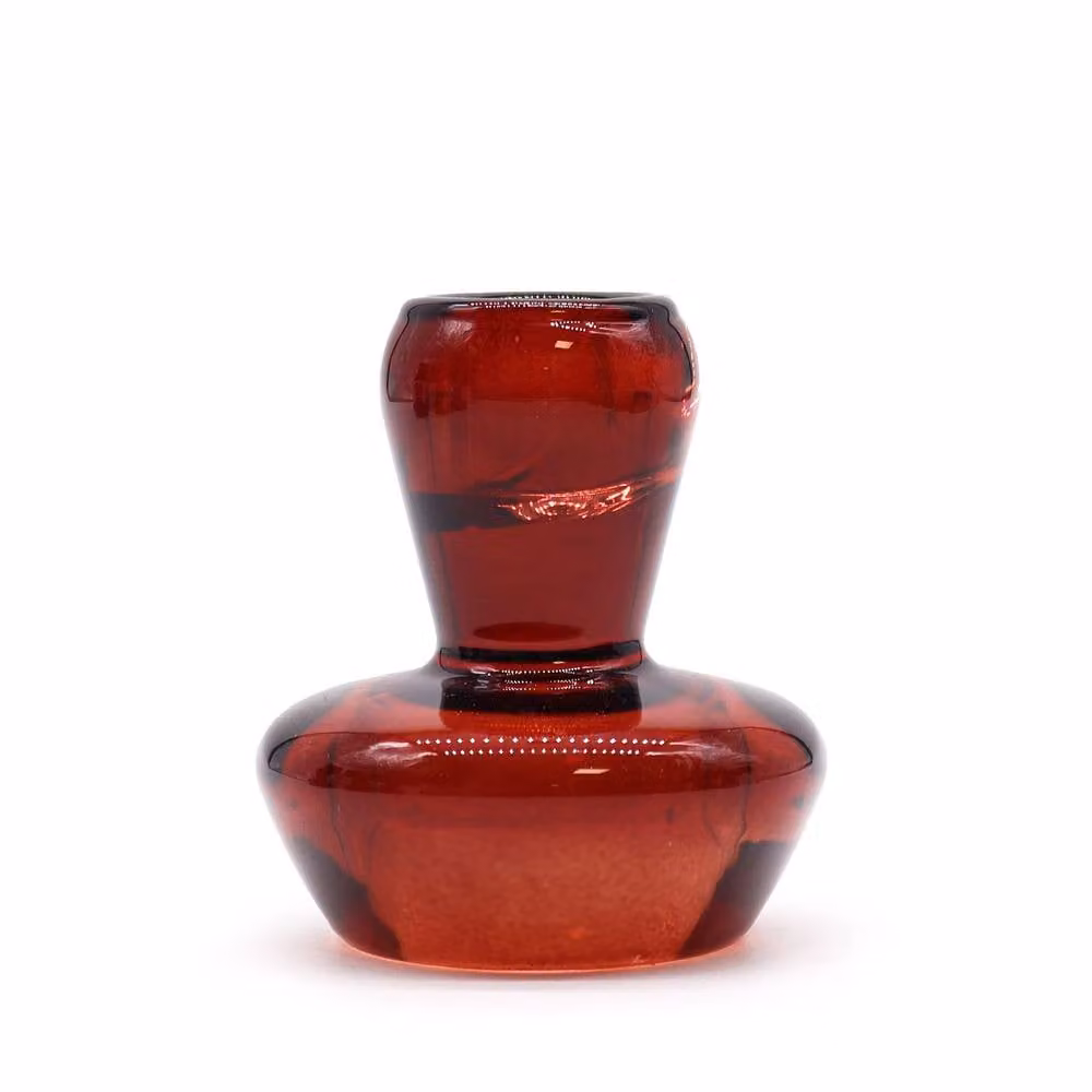 Serenityy Mushroom Flip Dinner Candle and Tealight Holder in Vampire Red