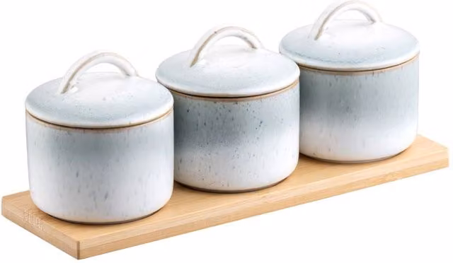 Belleek Living Tivoli Lidded Serving Bowl Set in White Ceramic