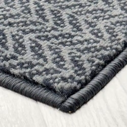 runrug Empire Hallway Runner Rug in Grey, W/D/H: 60 x 330 x 0.9 cm – 3