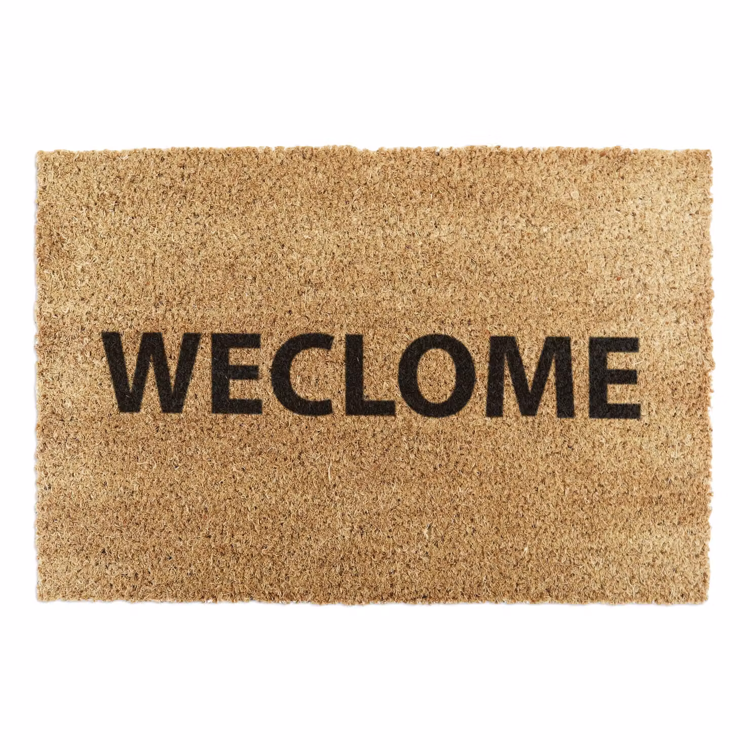 Artsy Mats Funny Country Welcome Coir Doormat in Grey and Brown, W: 90 cm, D: 60 cm – 2