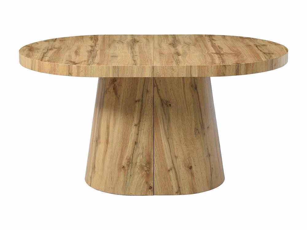 Vente-unique CLOEVA Extendable Dining Table in Light Oak MDF, 6 to 12 Seater – 2
