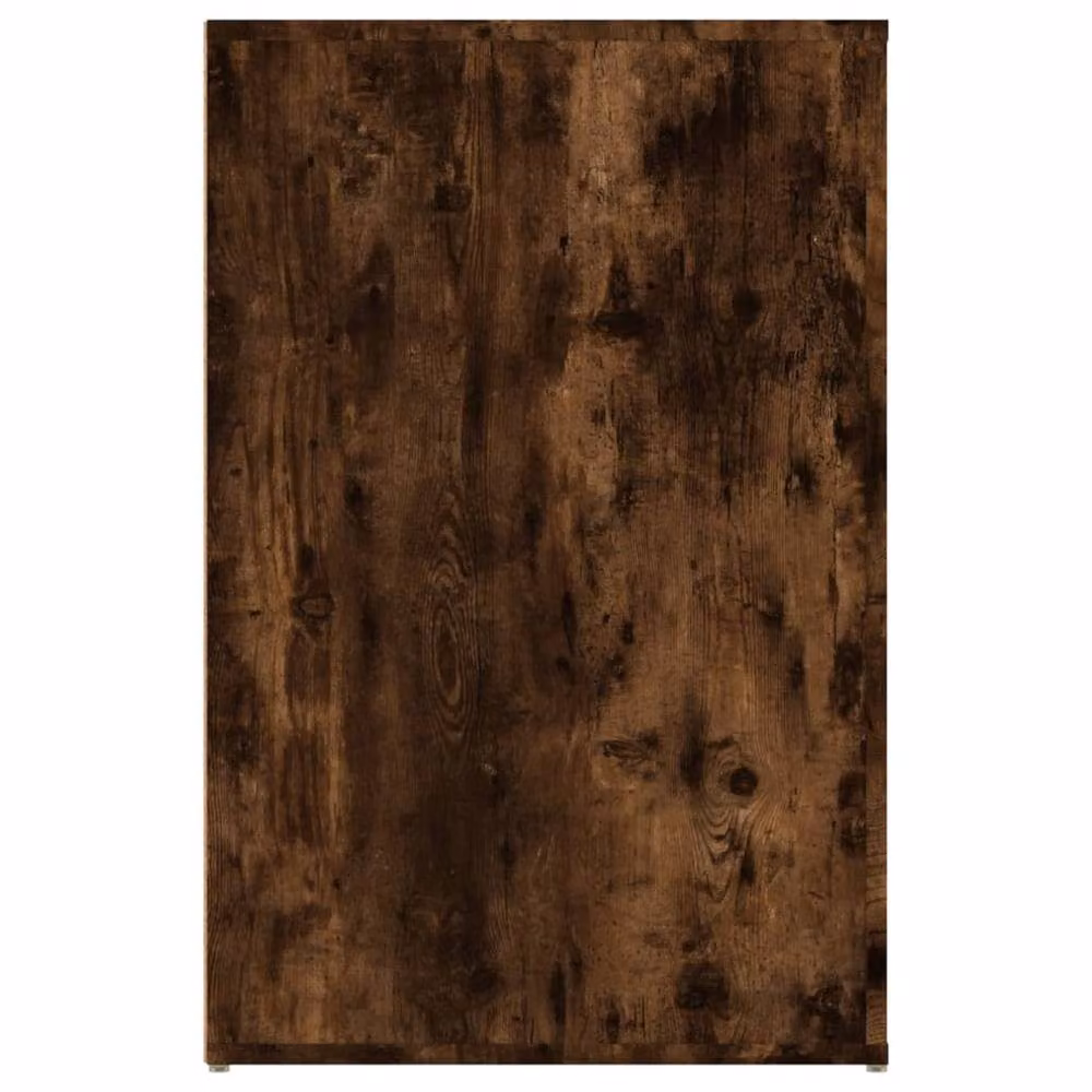 Berkfield Home Elegant Writing Desk in Smoked Oak Brown, W/D/H: 100 x 49 x 75 cm – 7