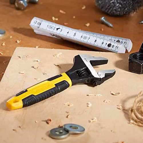 Stanley Maxsteel Adjustable Wrench, 150 mm, Black – 6